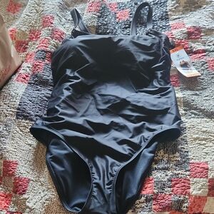 Hurley Women's Black One Piece Swimsuit